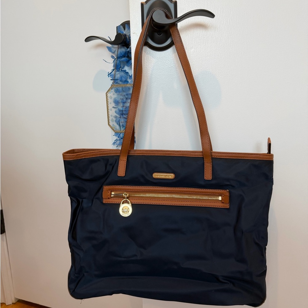 MICHAEL Michael Kors Navy Tote